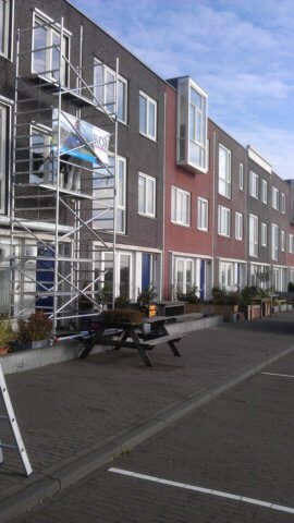 Woningen in de steiger, IJburg, Amsterdam